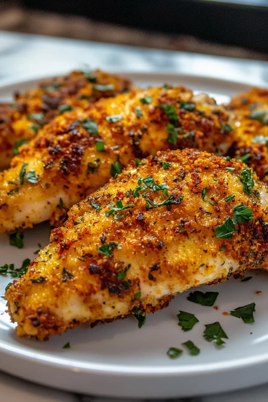 Crispy Air Fryer Chicken with a Zesty Herb Crust recipe photo