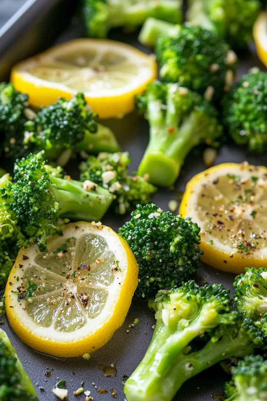 Effortless Steamed Broccoli with Lemon and Garlic recipe photo