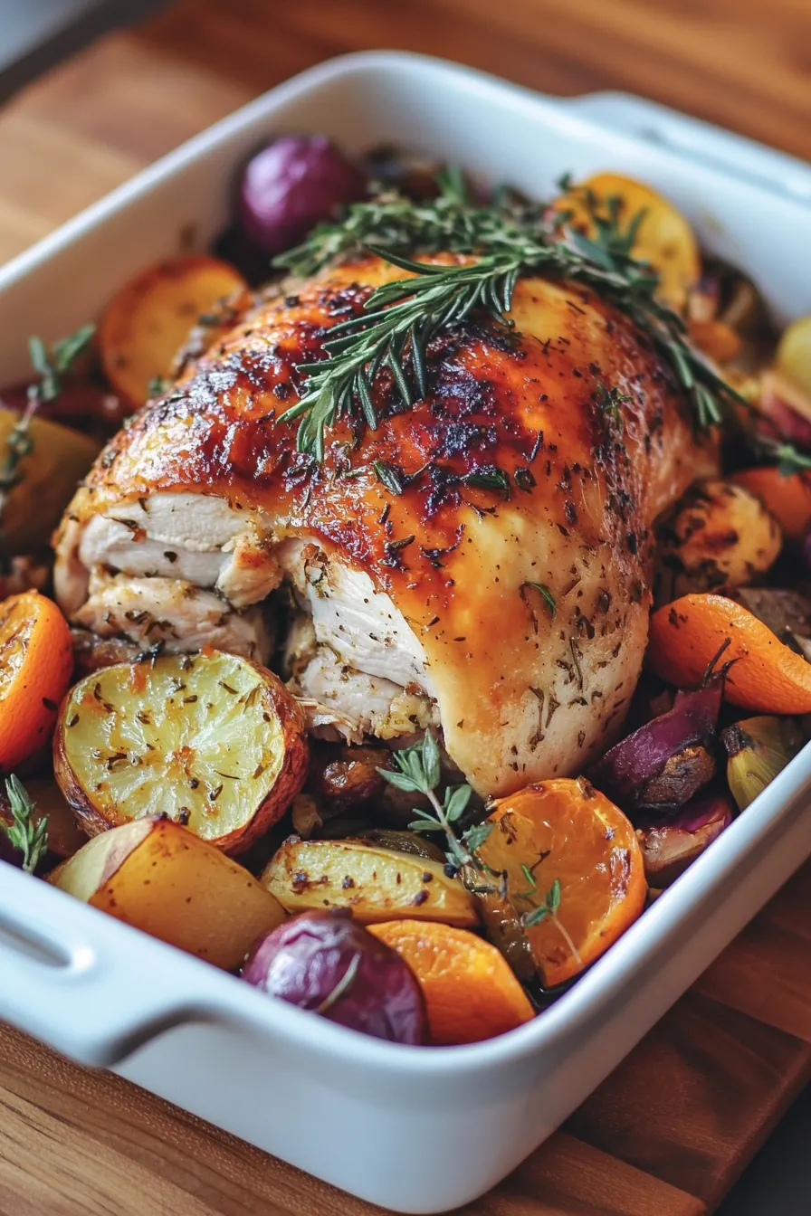 One-Pot Citrus Herb Turkey with Root Vegetables card