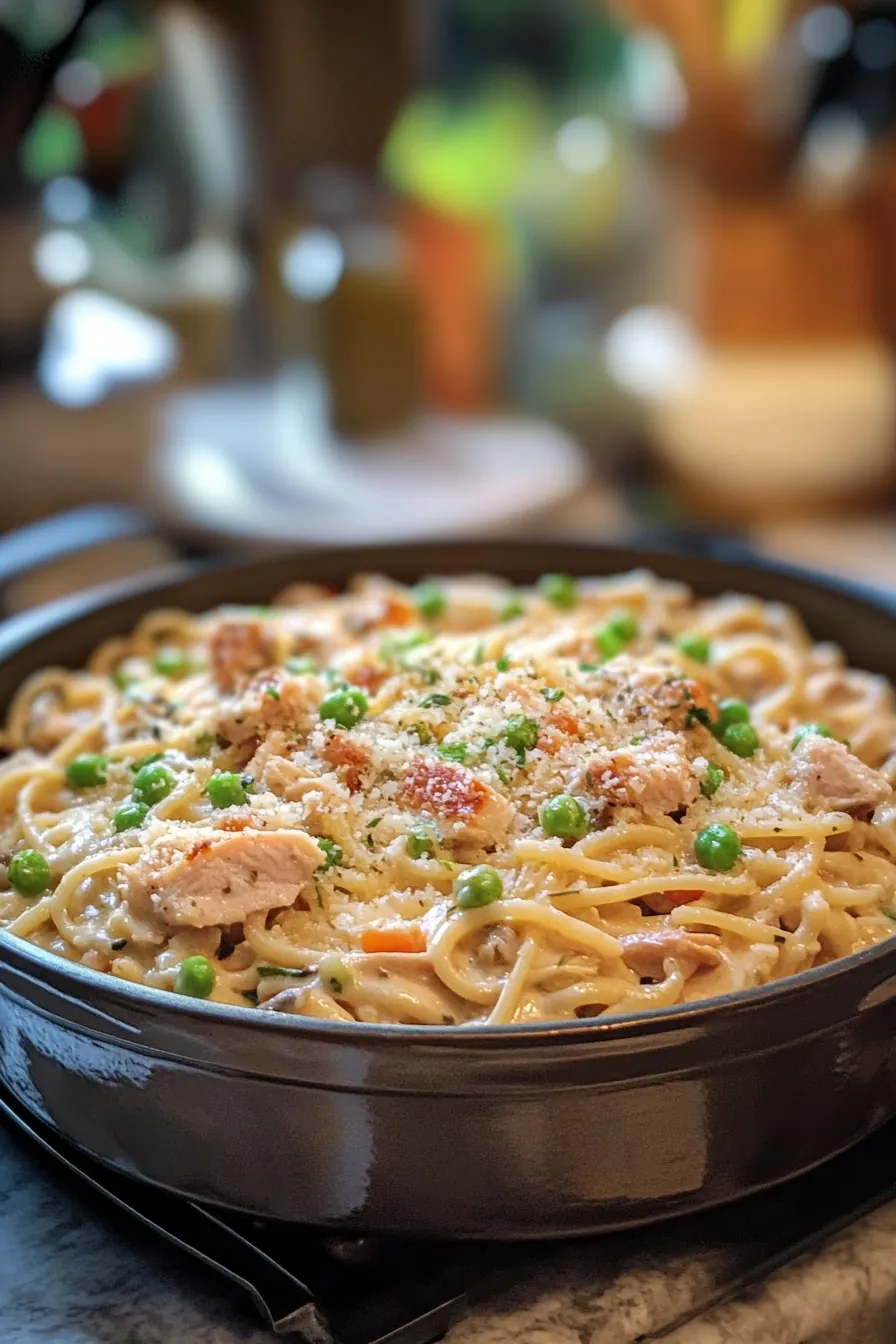 One-Pot Turkey Tetrazzini card
