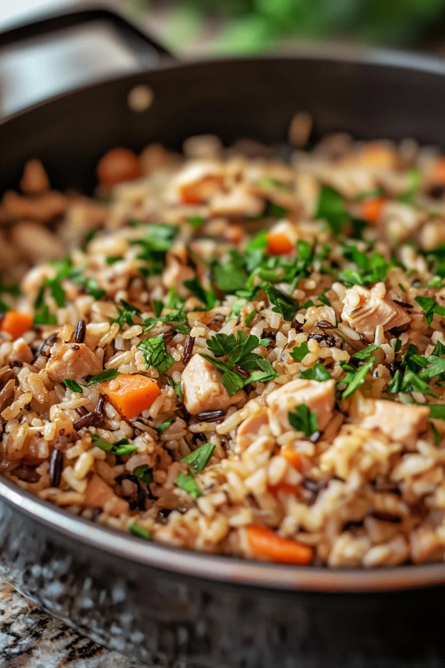 One Pot Turkey and Wild Rice Delight card