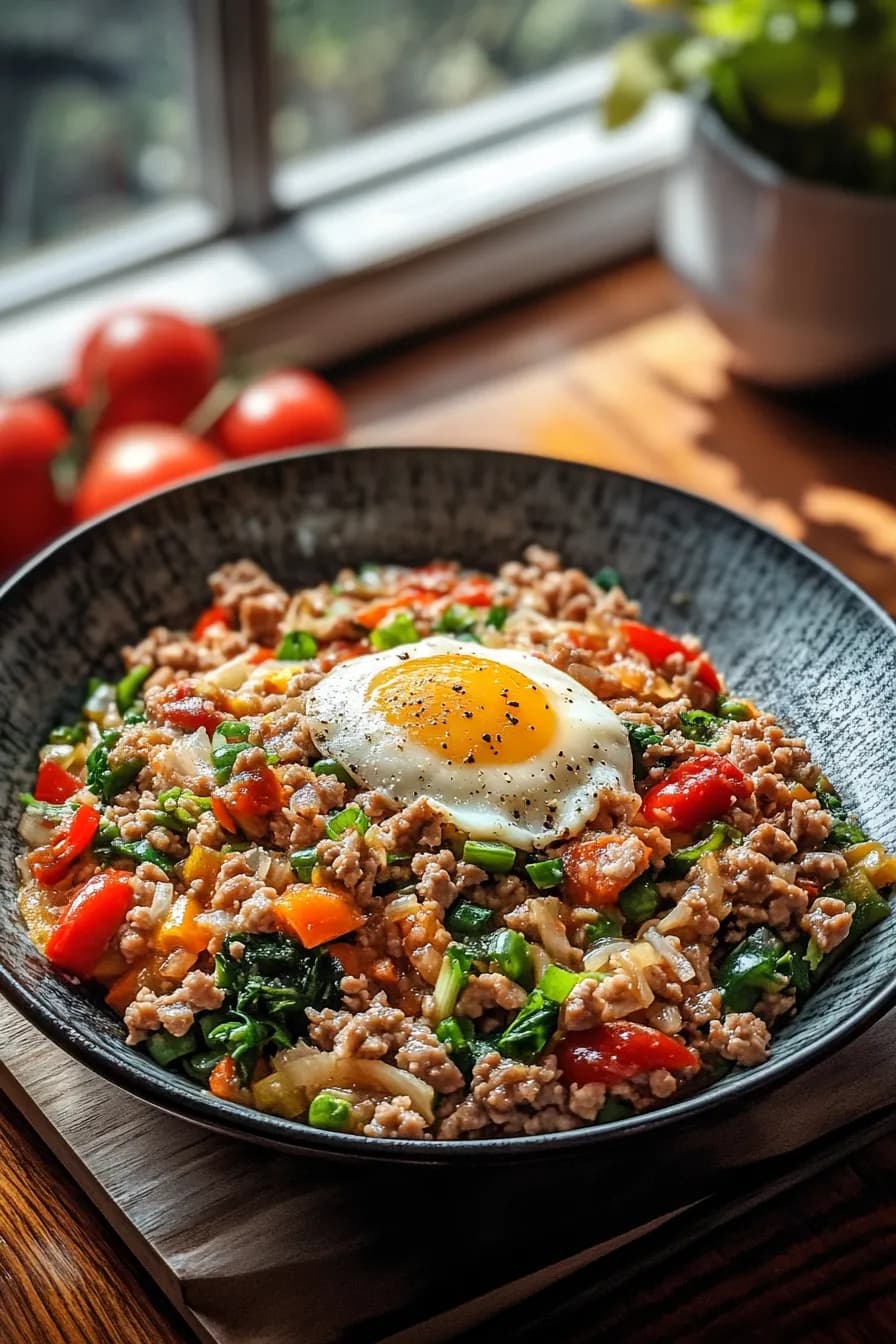 Quick and Easy Ground Turkey Stir-Fry recipe photo