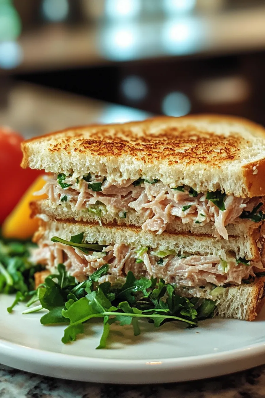 The Ultimate Tuna Sandwich: A Coastal Delight card