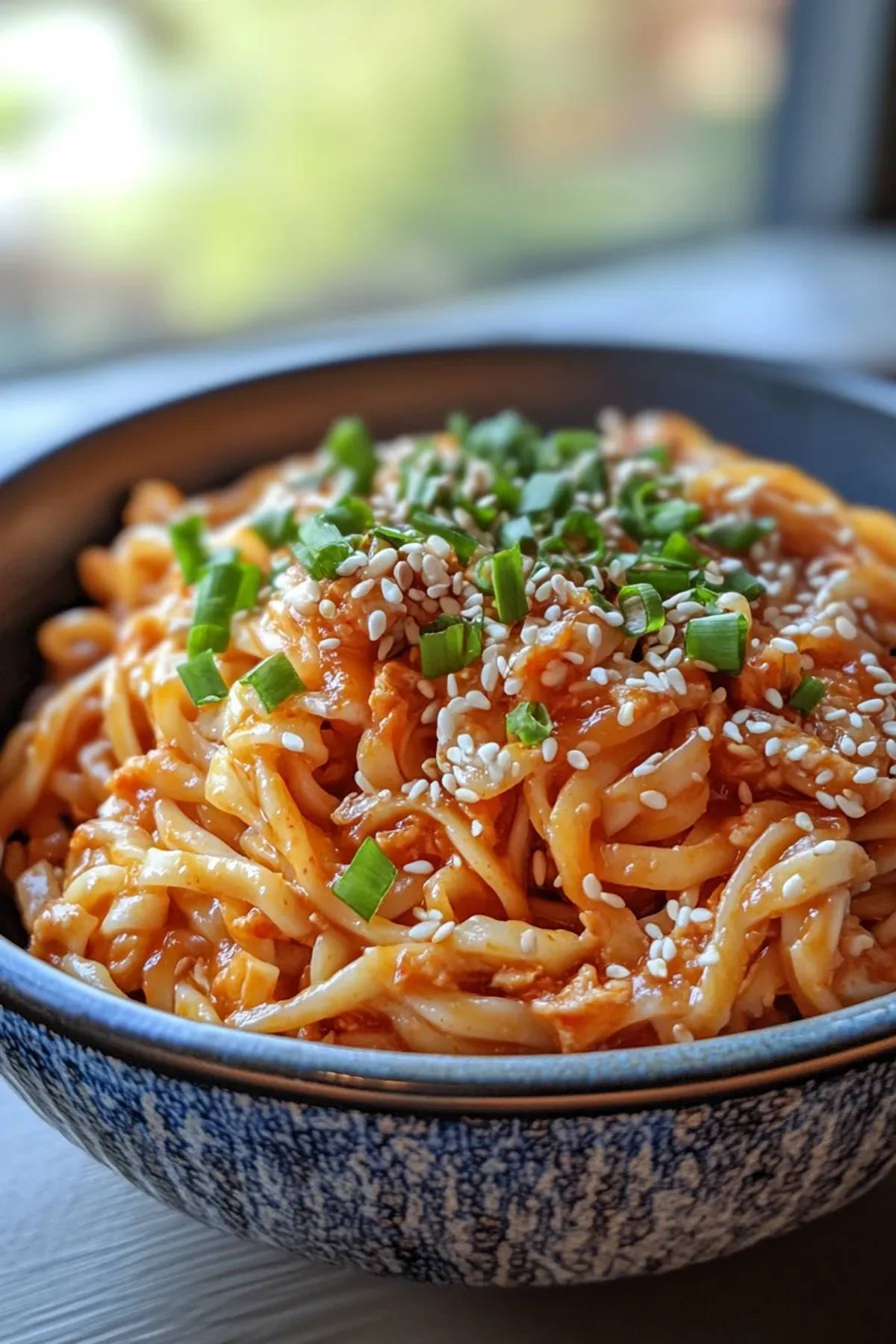 Creamy One Pot Coconut Gochujang Noodles recipe photo