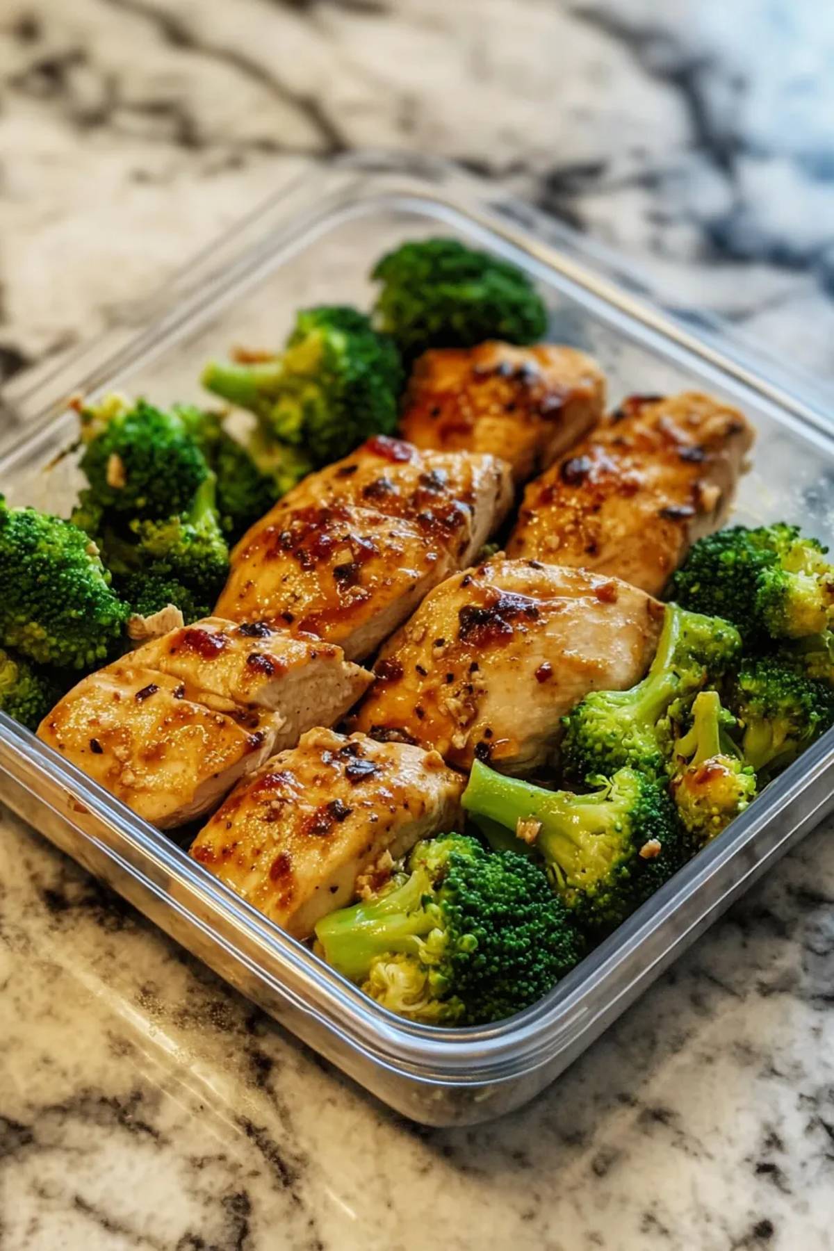 Savory Low Carb Chicken and Broccoli Meal Prep recipe photo