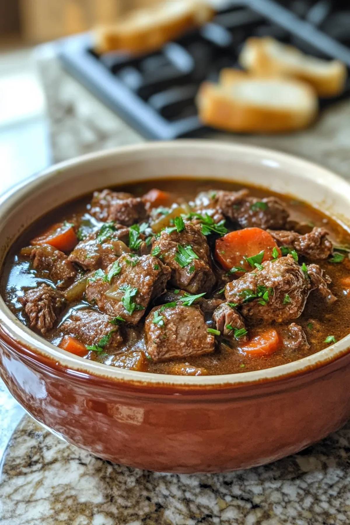 Slow Cooker Harissa Beef Stew – A Fiery Coastal Comfort recipe photo