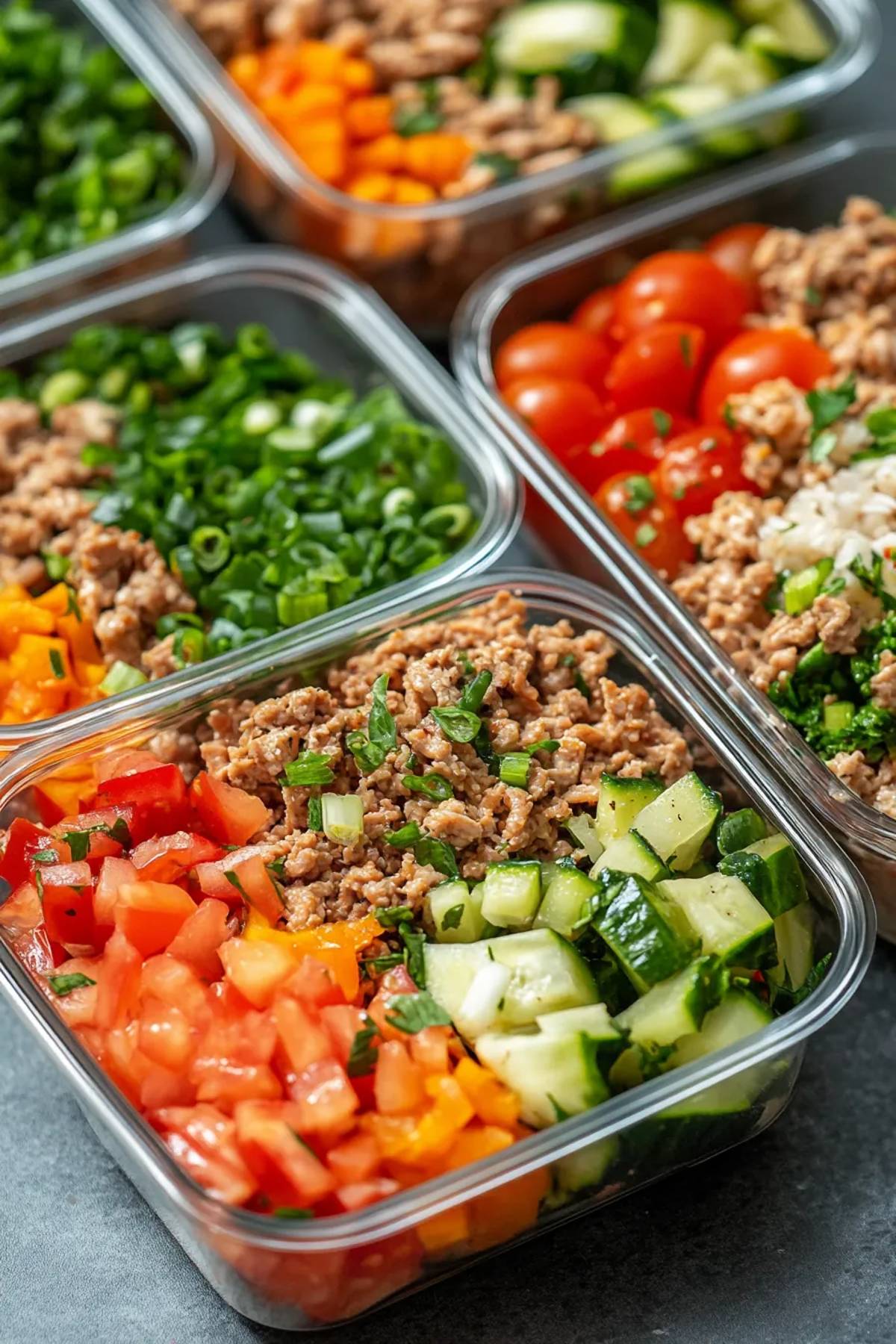 Sun‑Kissed High Protein Ground Turkey Meal Prep Bowls recipe photo