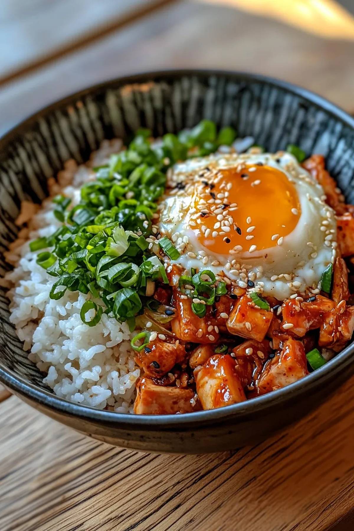 Sun‑Kissed High Protein Kimchi Power Bowl recipe photo