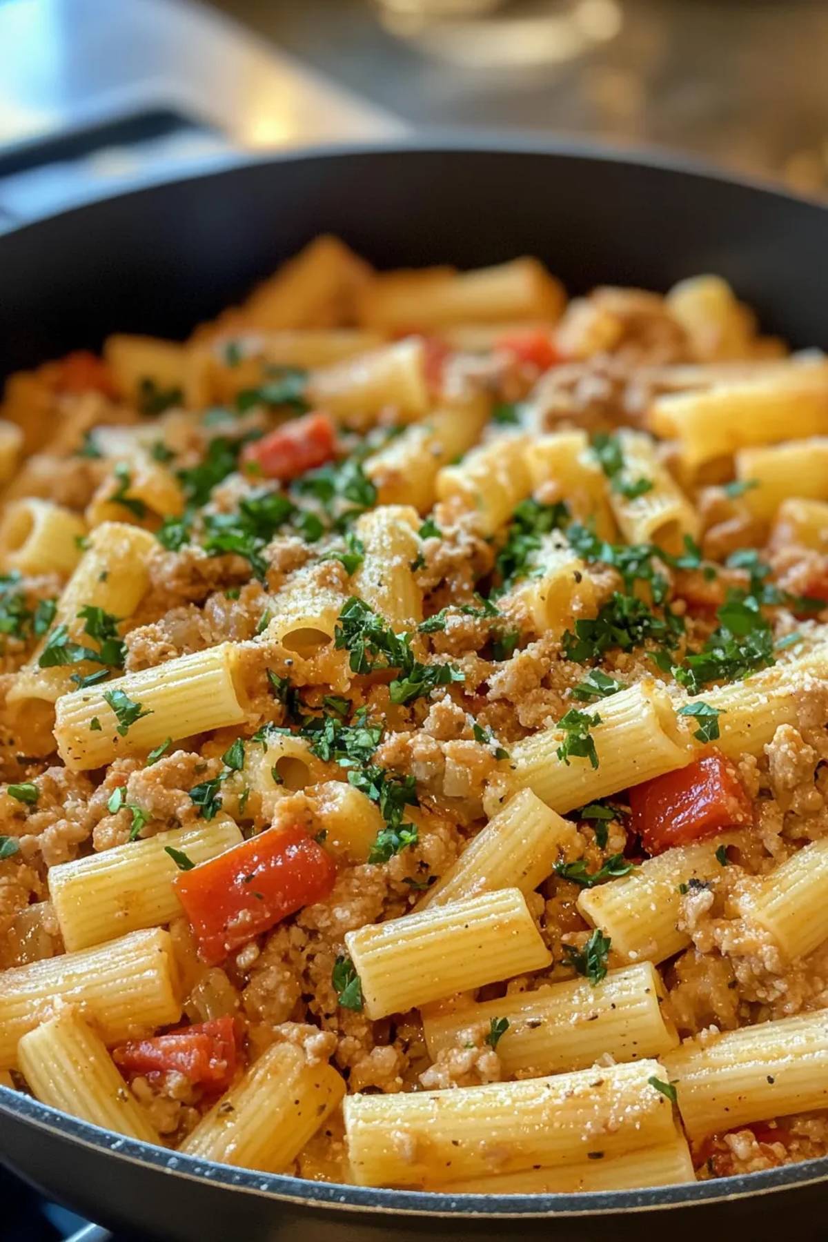Sun‑Kissed One‑Pot Ground Turkey Pasta – Quick Comfort recipe photo