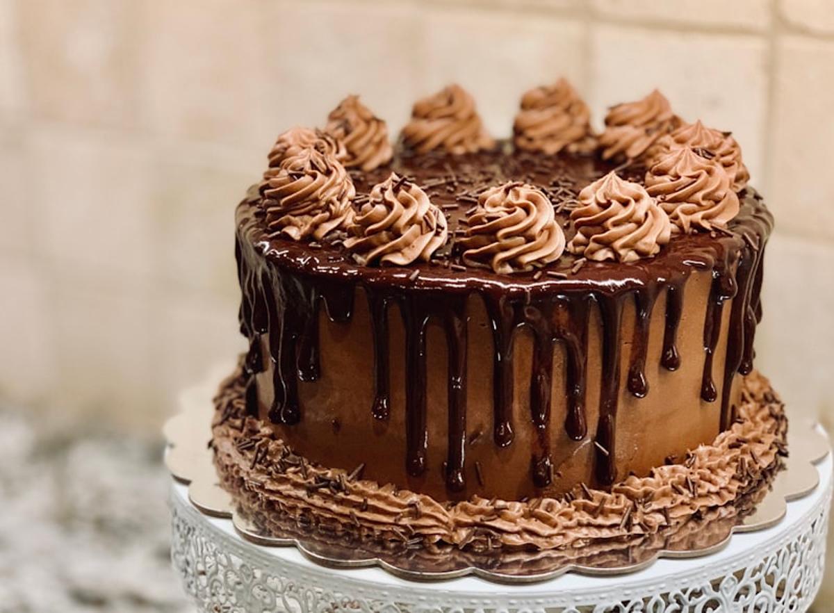 Finished cake
