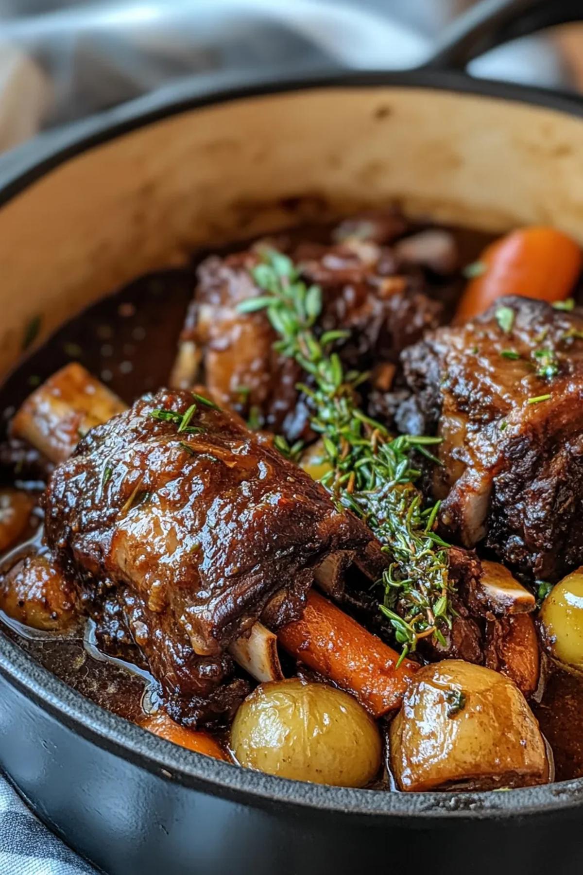 Coastal Comfort One Pot Lamb Shank Recipe