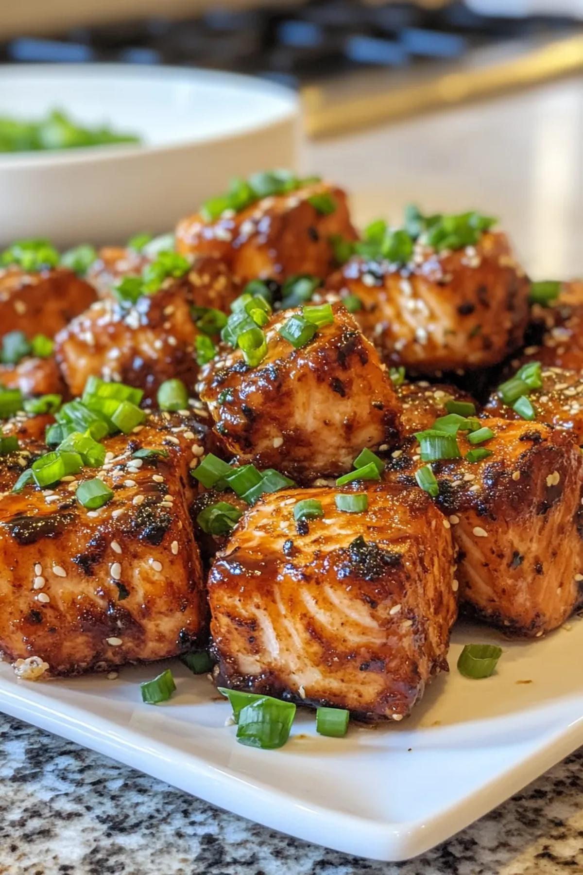 Crispy Air Fryer Miso Salmon Bites: A Taste of Umami Delight
