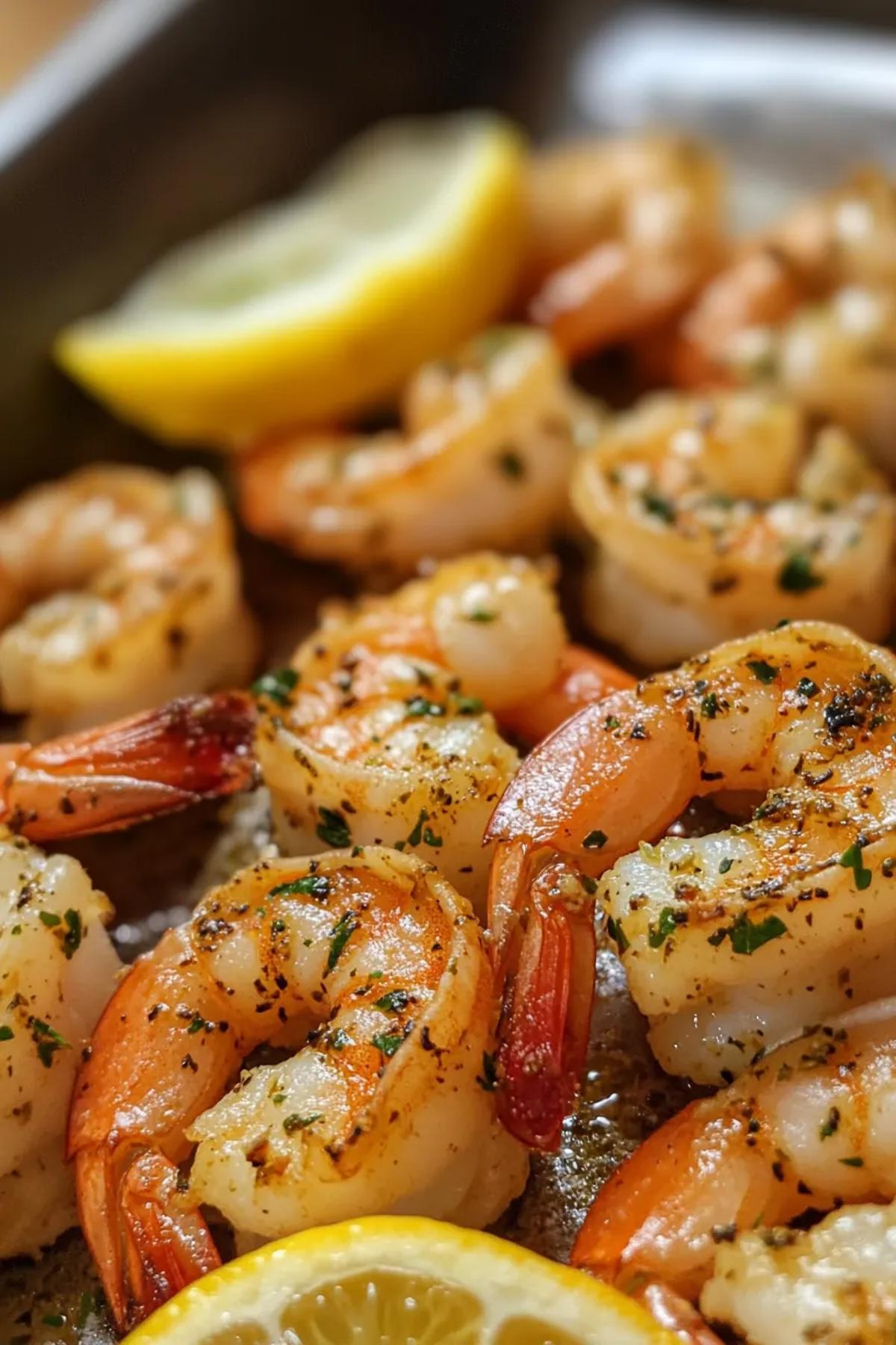 Effortless Oven-Baked Lemon Herb Shrimp