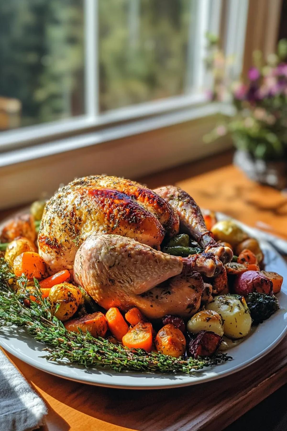Effortless Quick Turkey Dinner with Seasonal Veggies