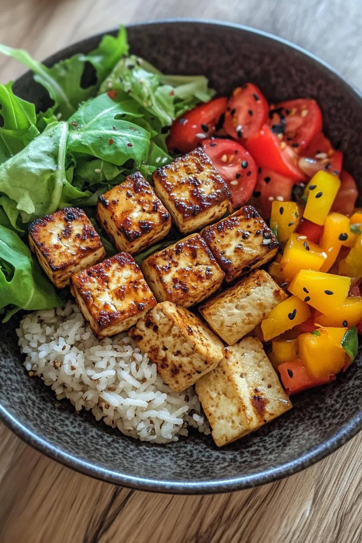 Flavorful Low Carb Tofu Meal Prep Delight