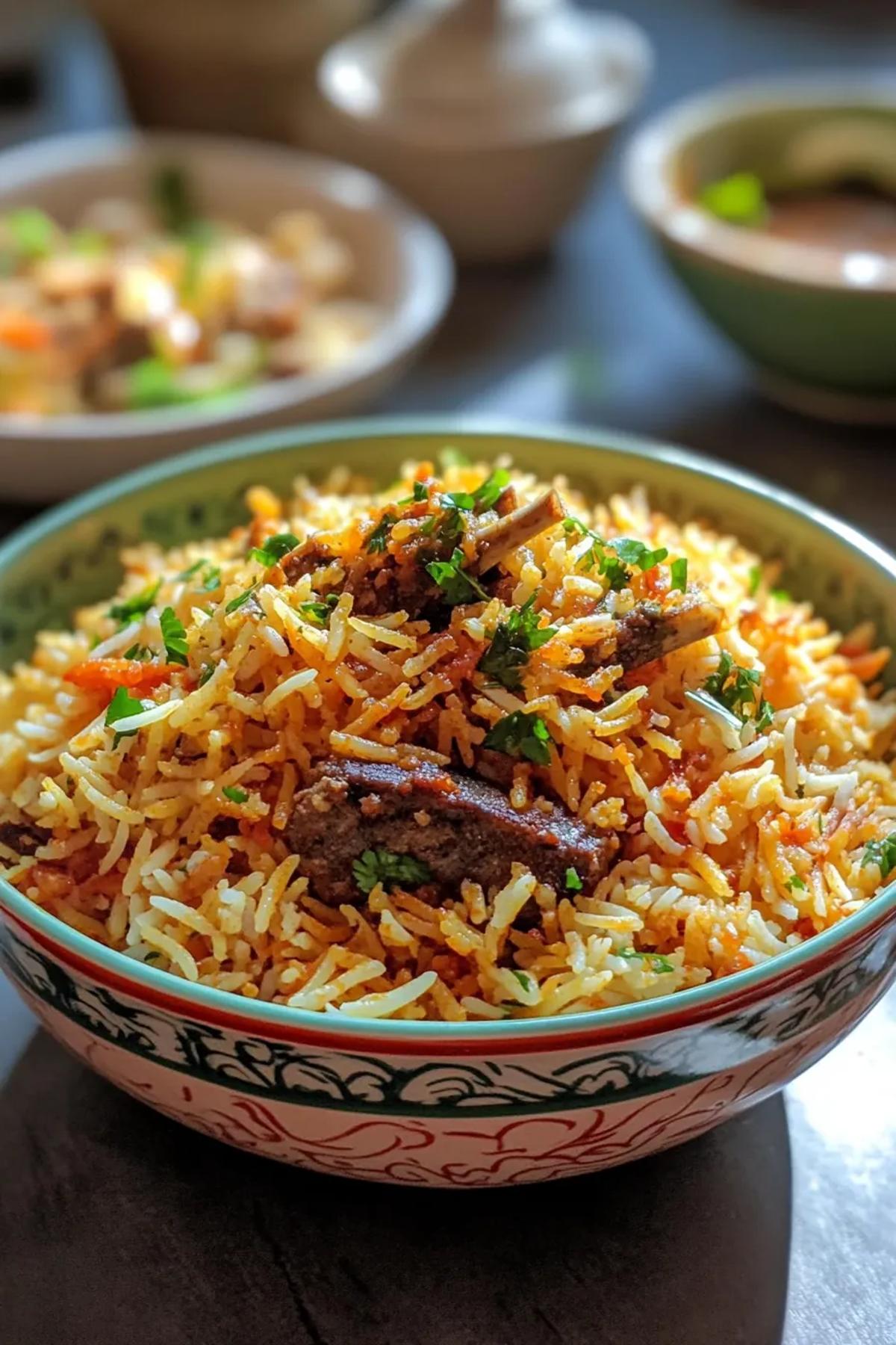 Savor the Flavor: One Pot Lamb Biryani