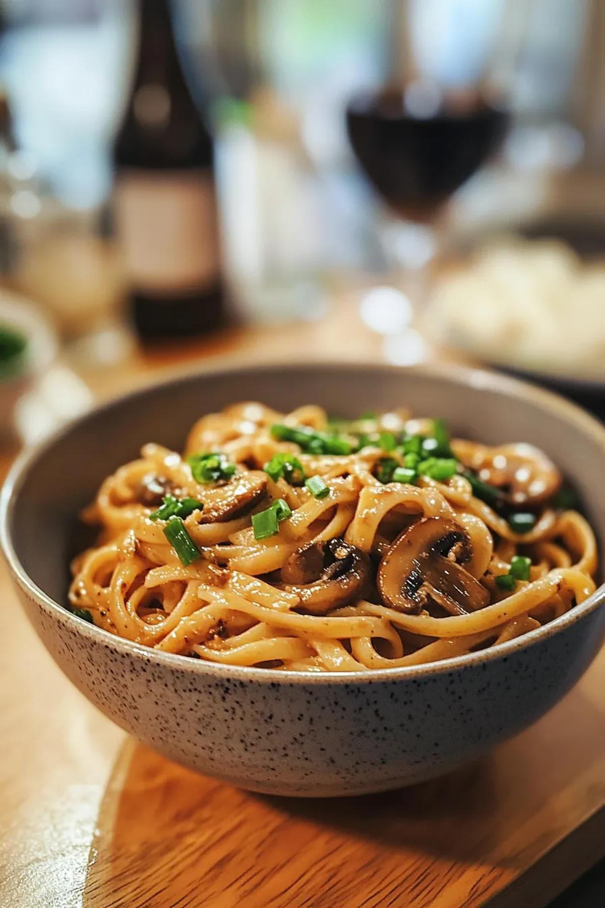 One Pot Miso Mushroom Pasta: A Cozy, Savory Delight