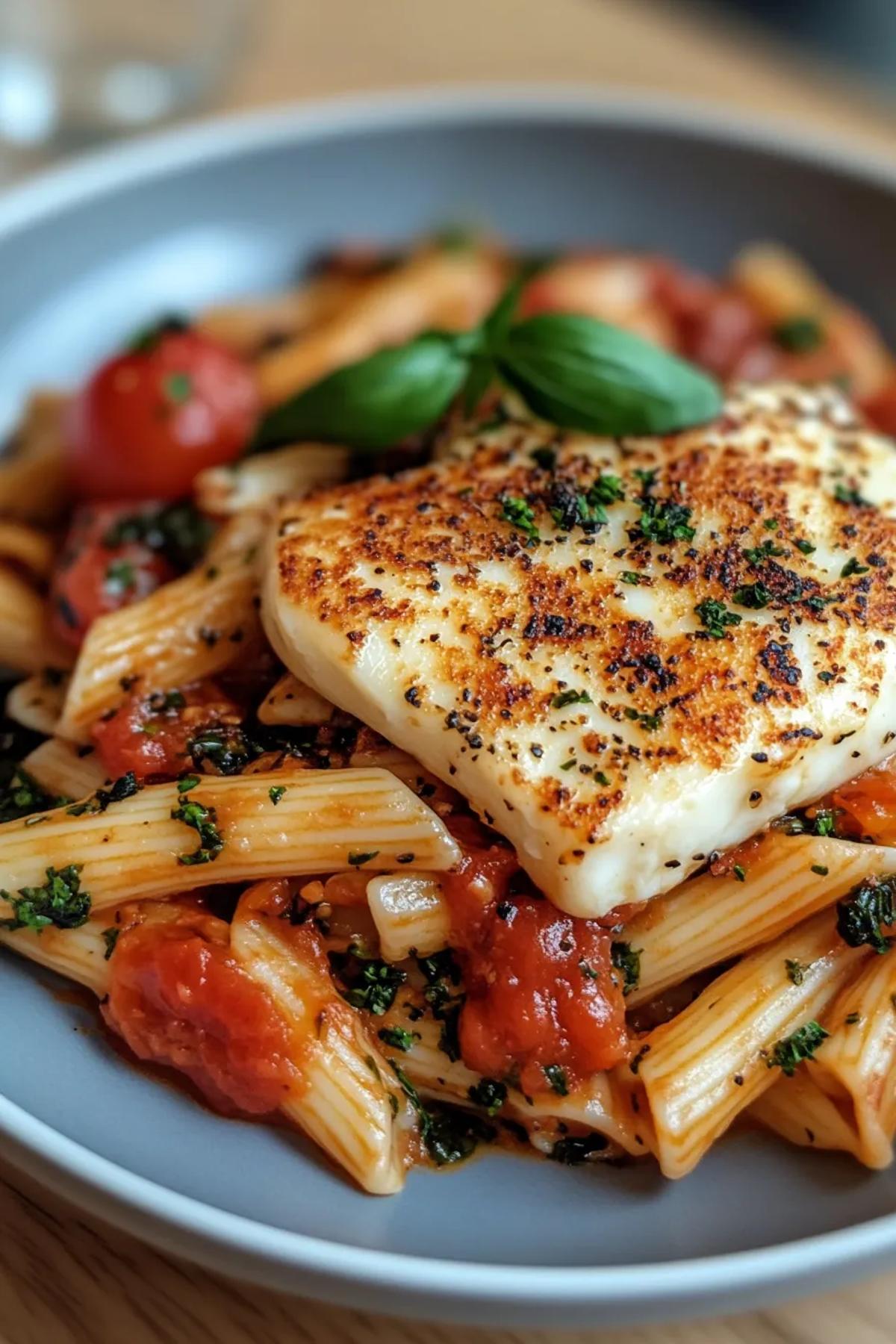 One Pot Smoky Halloumi Pasta: A Culinary Escape