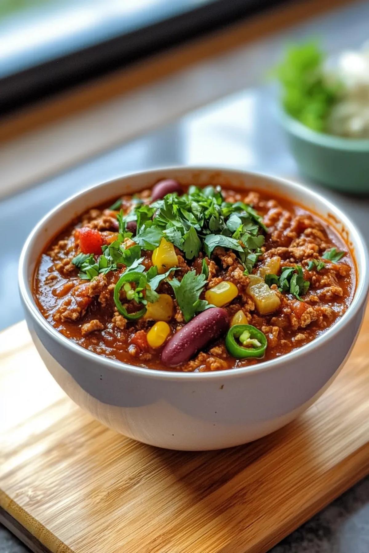 One Pot Spiced Turkey Chili