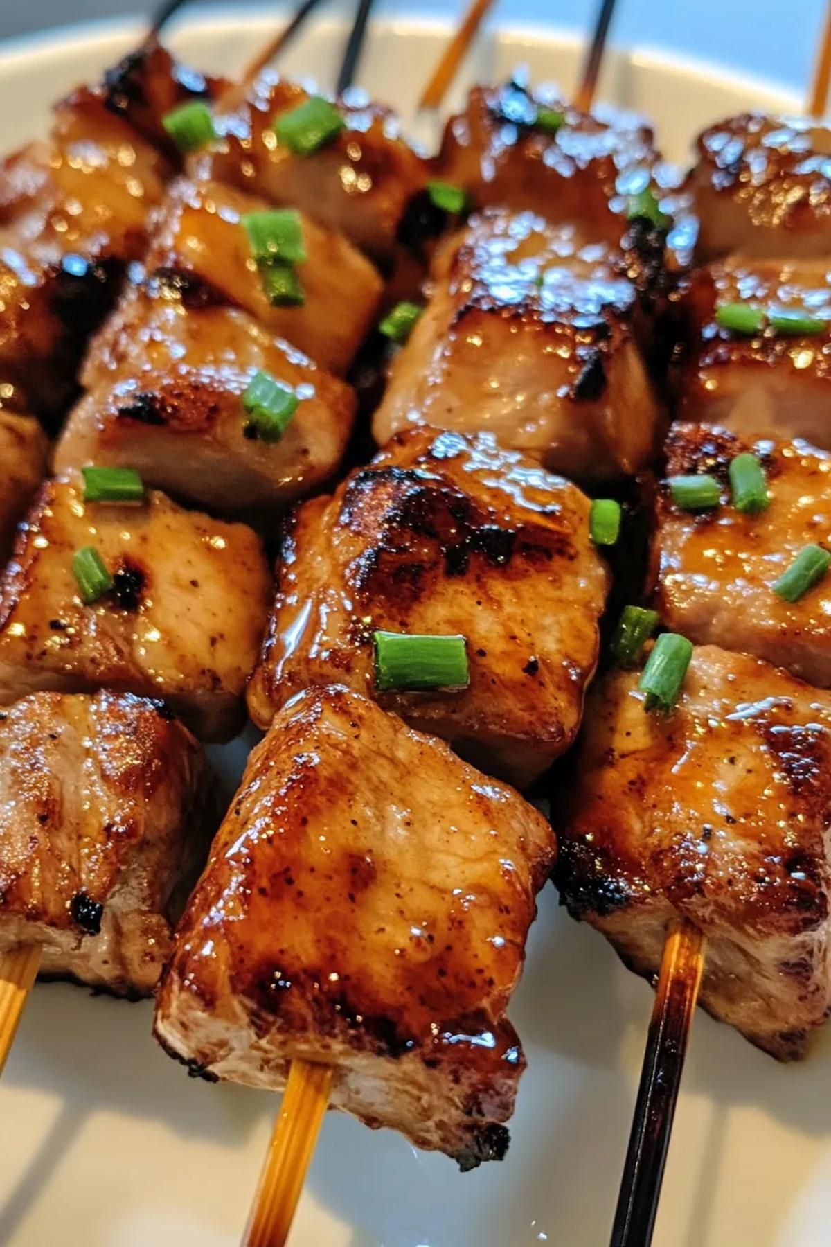 Quick and Easy Honey Mustard Pork Skewers for Kids