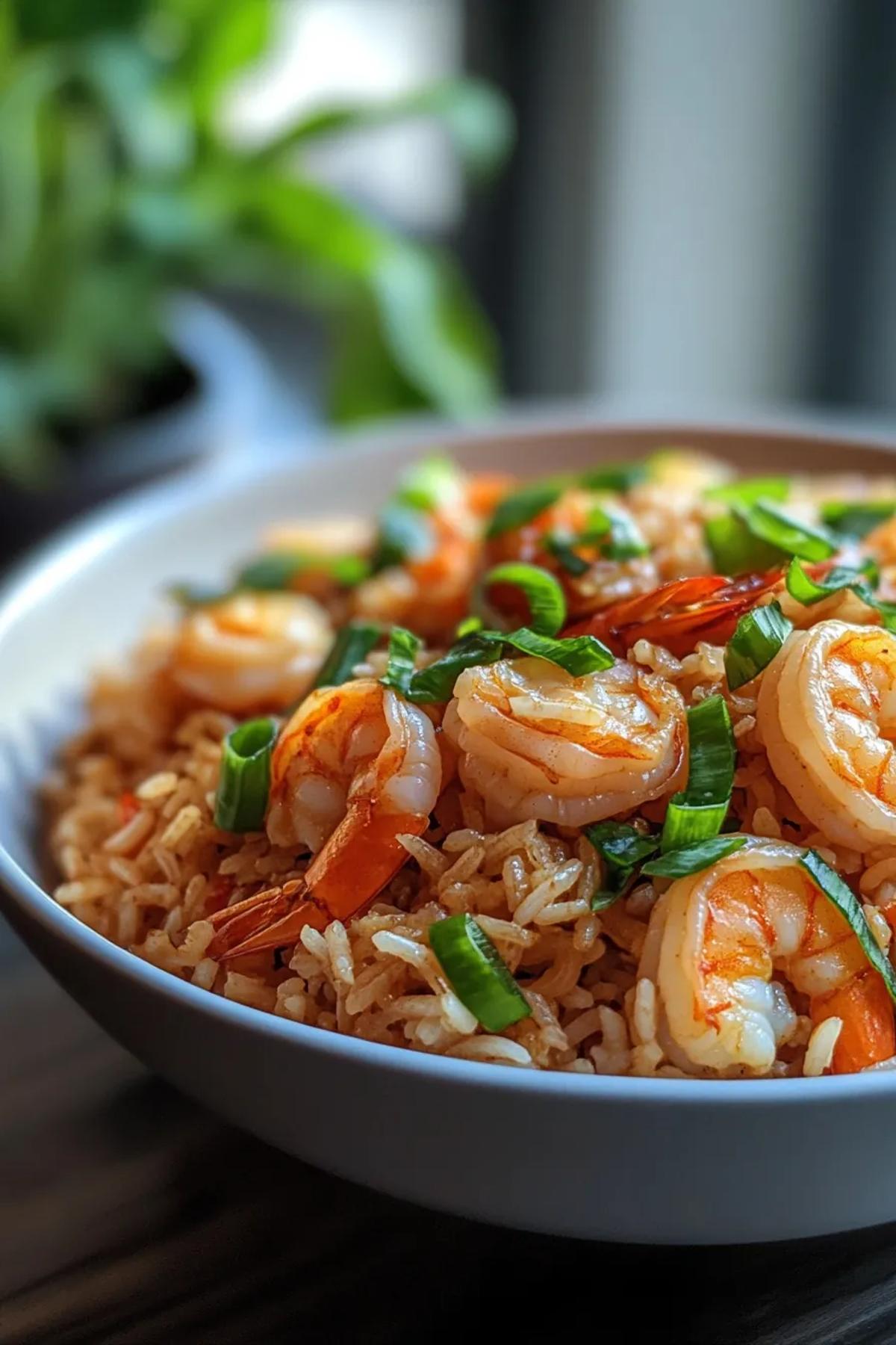 Quick & Easy Shrimp and Rice Delight