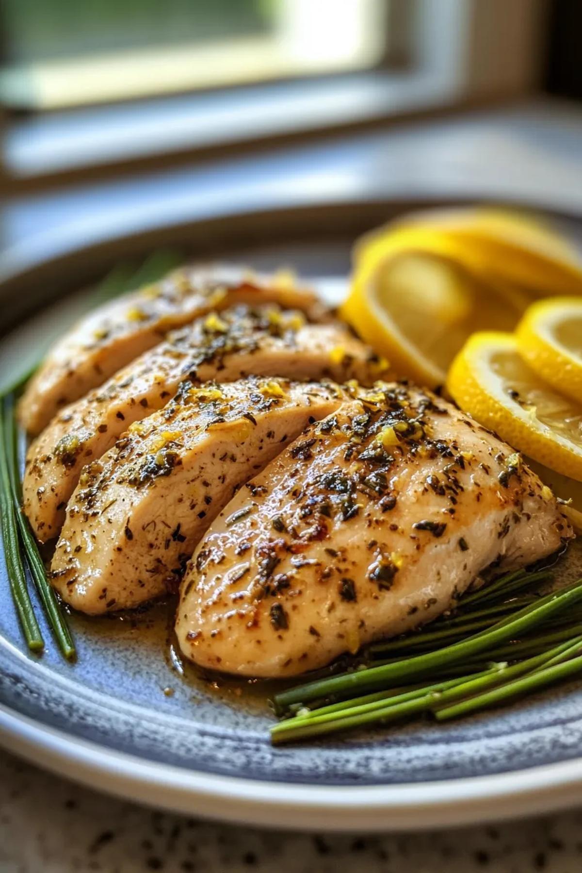 Quick Lemon Herb Chicken Meal Prep