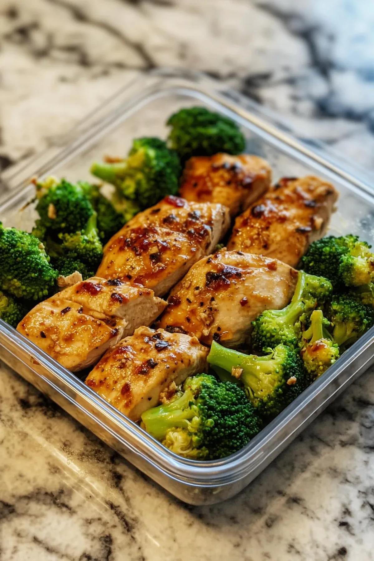 Savory Low Carb Chicken and Broccoli Meal Prep