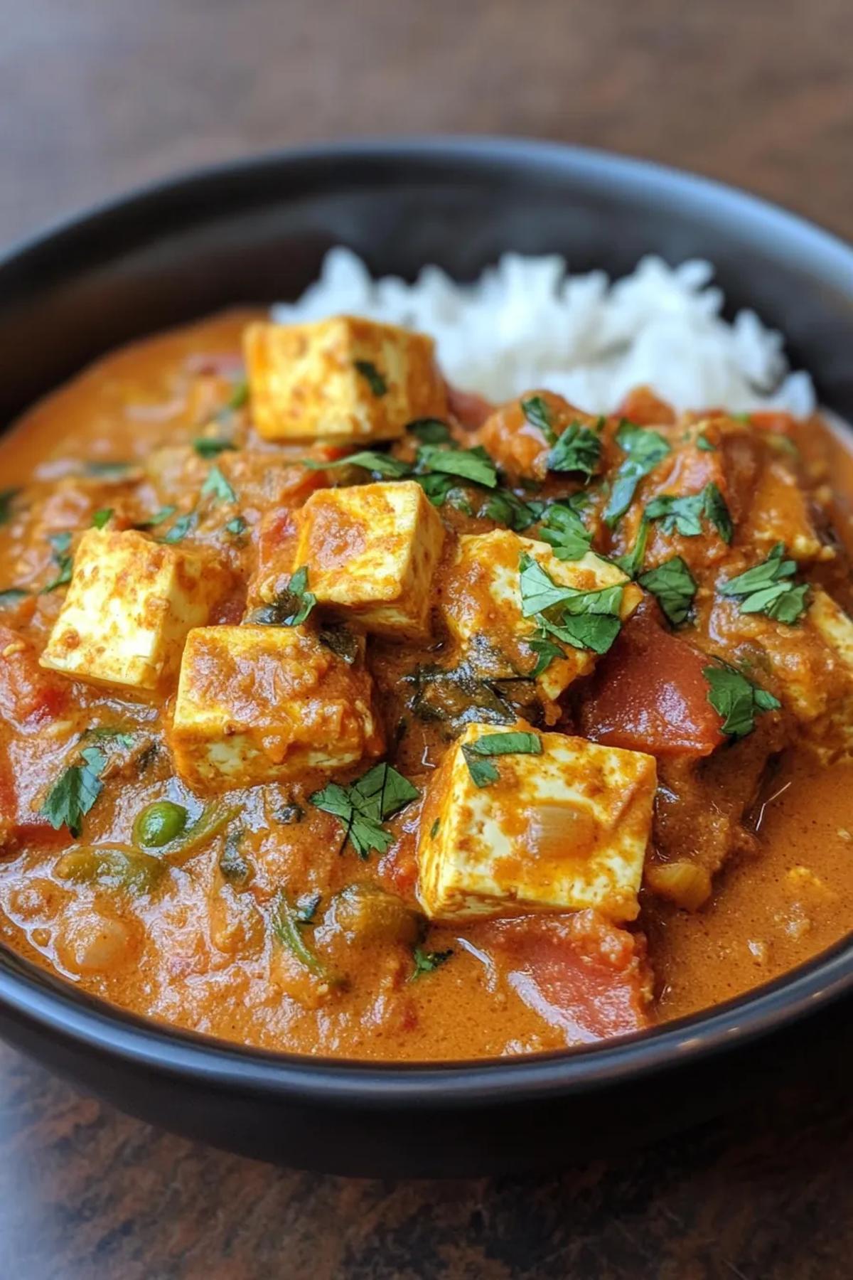 Spicy Indian Tofu Curry: A Protein-Packed Delight