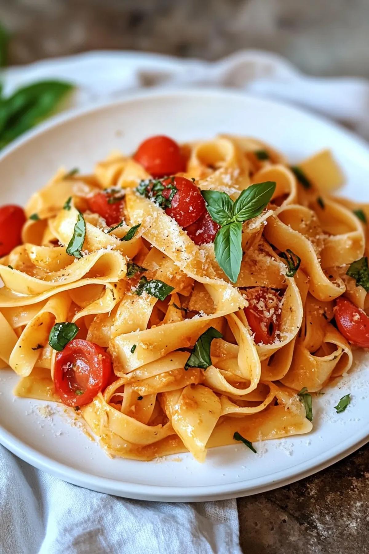 The Ultimate Garden Fresh Pasta