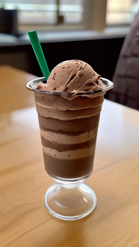 Step-by-step making Mocha Coffee Ice Cream