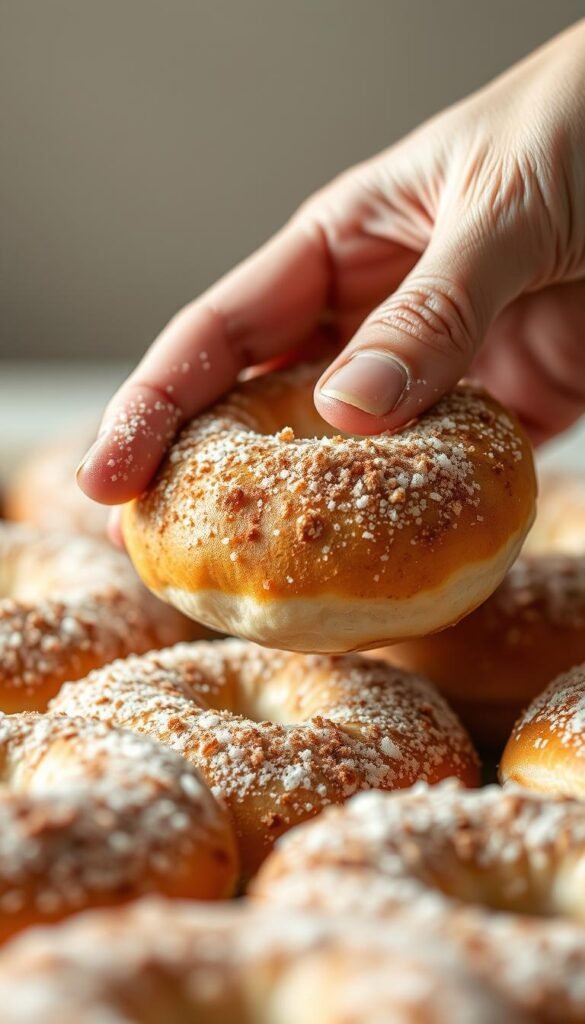 Cinnamon Sugar Coating Technique