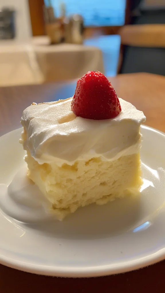 Step-by-step making Tres Leches Cake