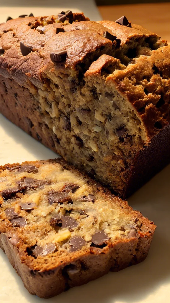 Step-by-step making Chocolate Chip Banana Bread