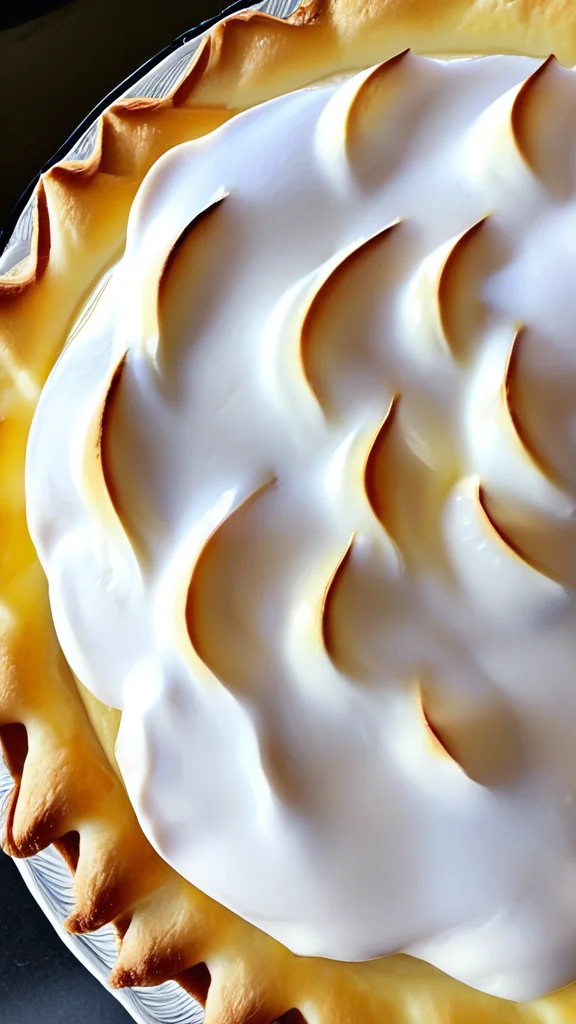 Step-by-step making Lemon Meringue Pie