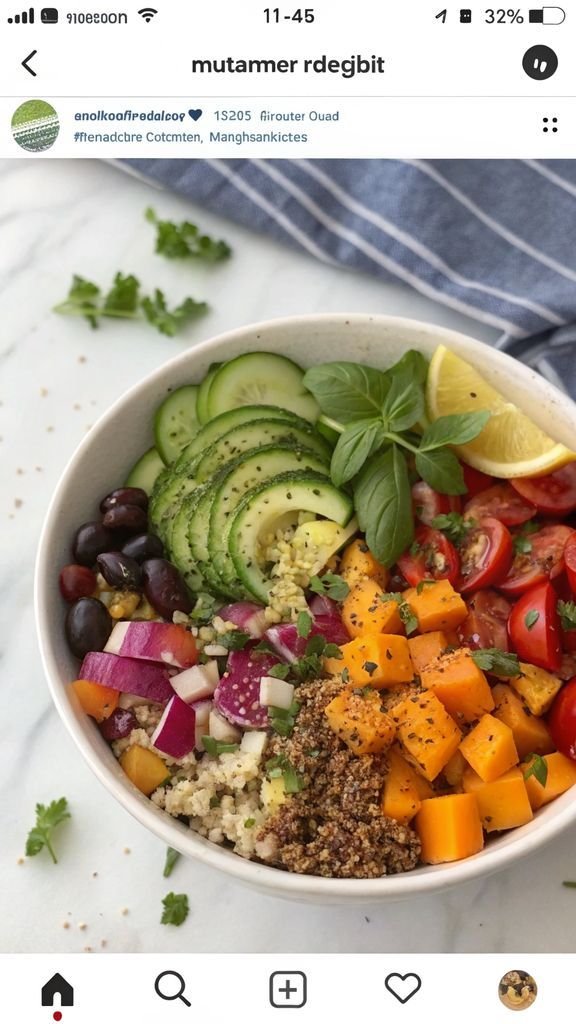 A delicious plate of Mediterranean Quinoa Bowl