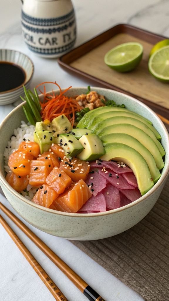 A delicious plate of Sushi Bowl