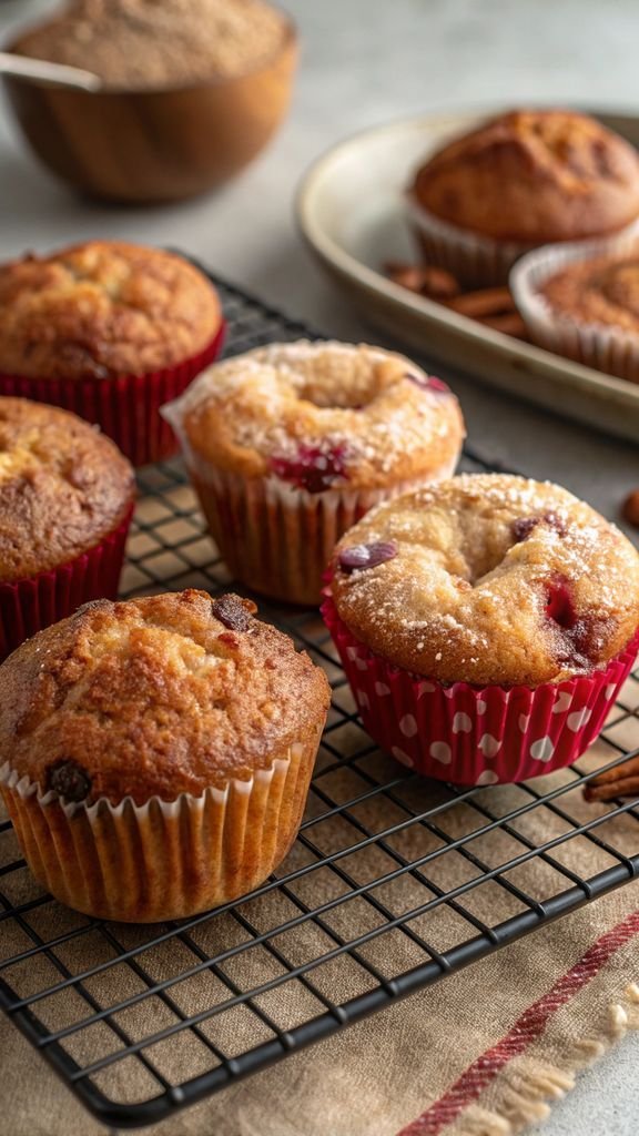 A delicious plate of Muffins That Taste Like Doughnuts Recipe