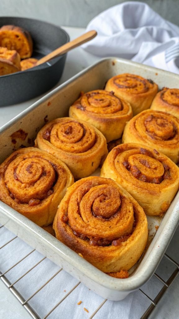 Step-by-step making 2-Ingredient Sweet Potato Rolls