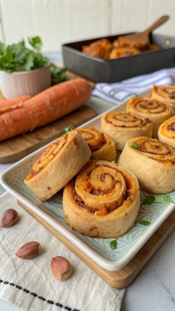 Close-up of delicious 2-Ingredient Sweet Potato Rolls