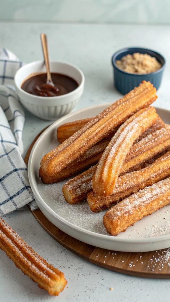 Step-by-step making Churros