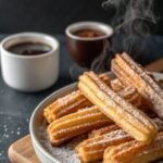 A delicious plate of Churros