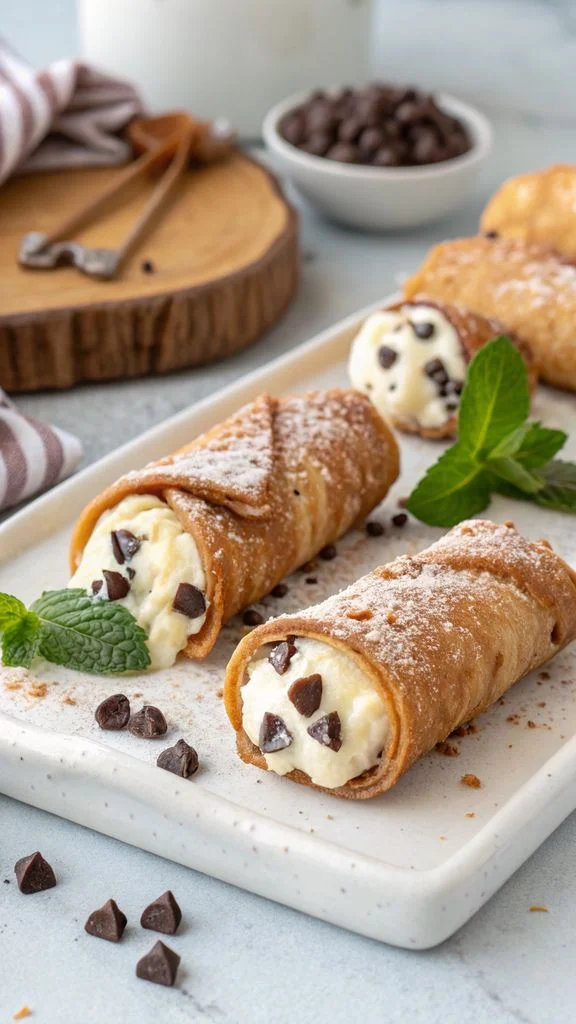 Step-by-step making Cannoli