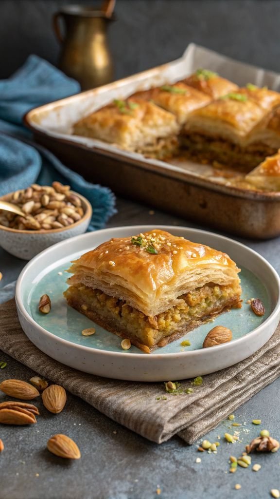Step-by-step making Baklava