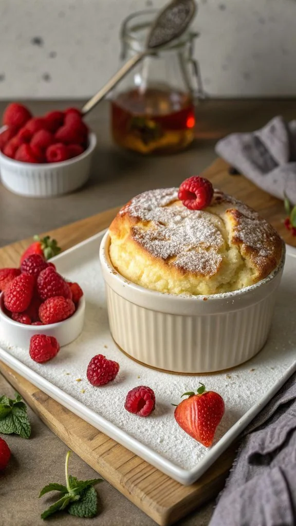 Step-by-step making Soufflé