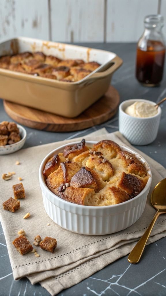 Step-by-step making Bread Pudding